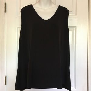 Soft by Avenue Black Sleeveless Top